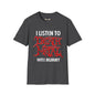Revotees I Listen to Death Metal Funny Goth Metal Music T-Shirt - alternate view 5