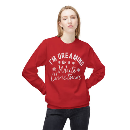 I'm Dreaming of a White Christmas - Lyrics on a Sweatshirt
