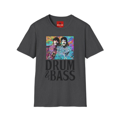 T-Shirt — Psychedelic Drum & Bass Band Portrait Tee