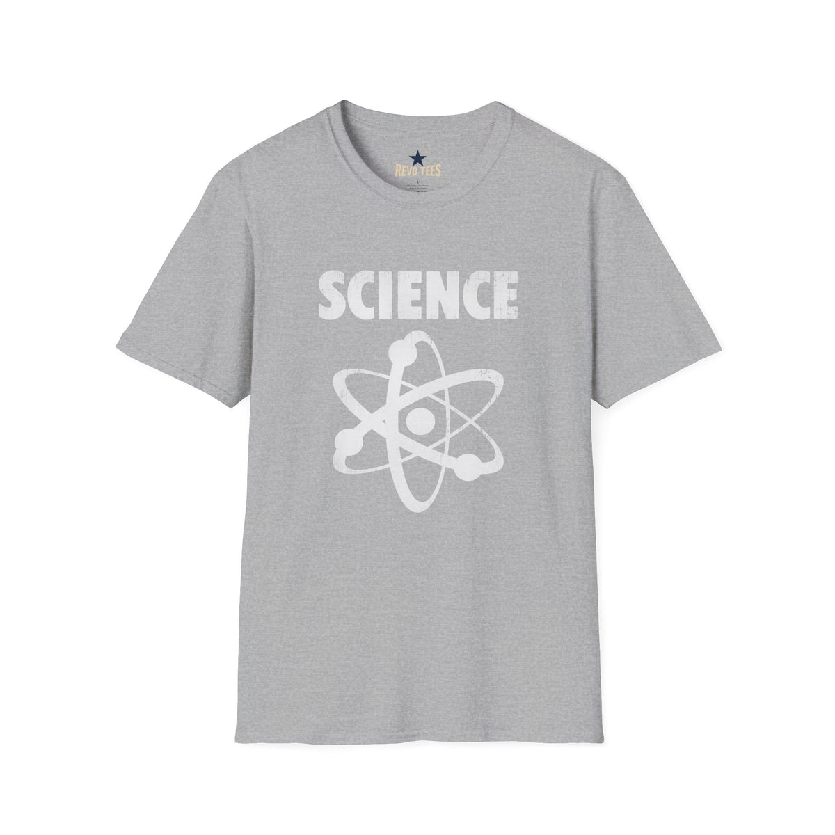 Revotees Science Atom Graphic Retro Stem for Scientists Students T-Shirt - alternate view 3