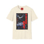 T-Shirt — Retro Japanese Kaiju Graphic Tee (Red Kanji ‘宇宙大怪獣’ / Gaira)