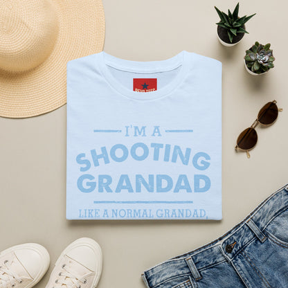 Shooting Grandad T‑Shirt — “I’m a Shooting Grandad” Funny Grandpa Gift