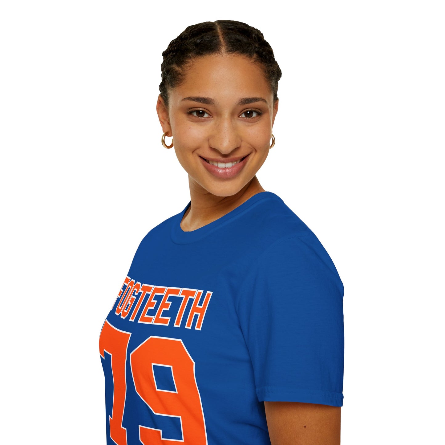 Fogteeth 79 Graphic T‑Shirt — Vintage Sports Jersey Tee