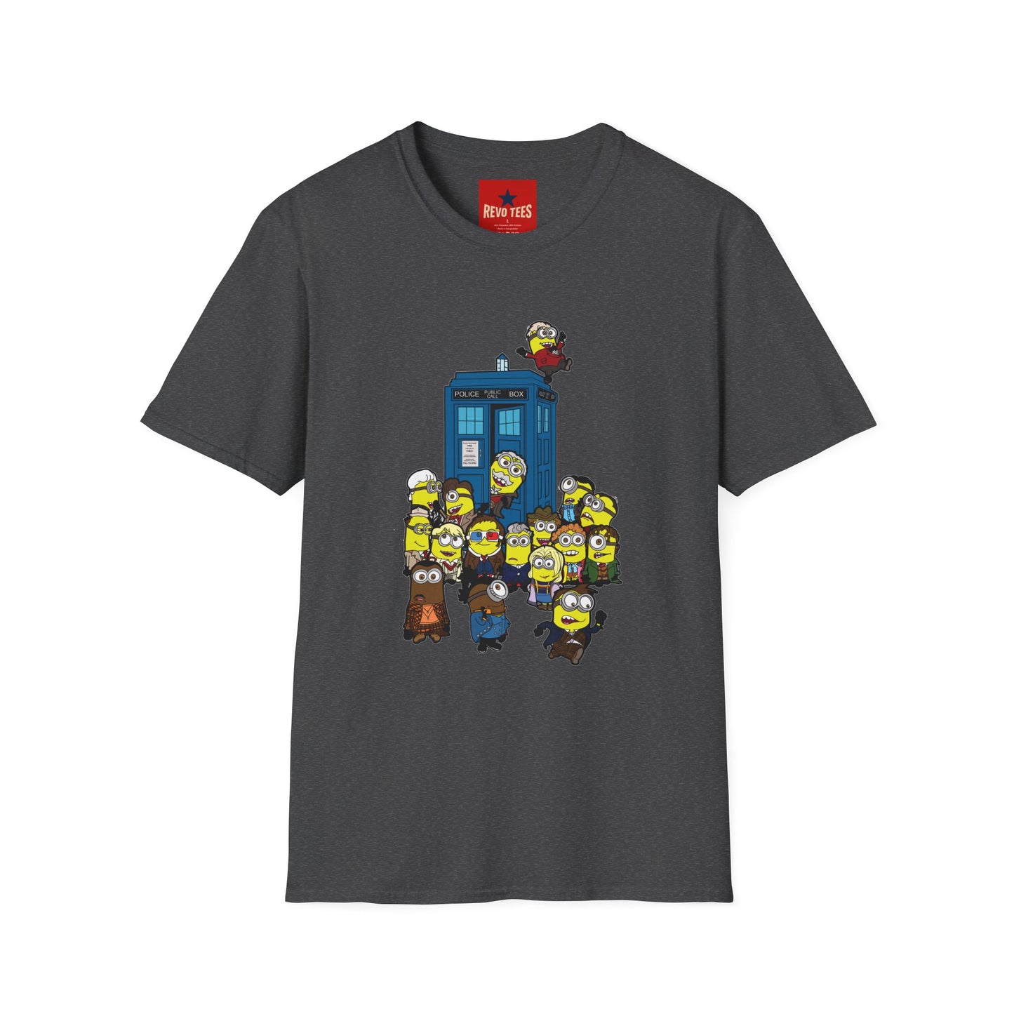 T-Shirt — Minion Time Travel Crew Graphic Tee