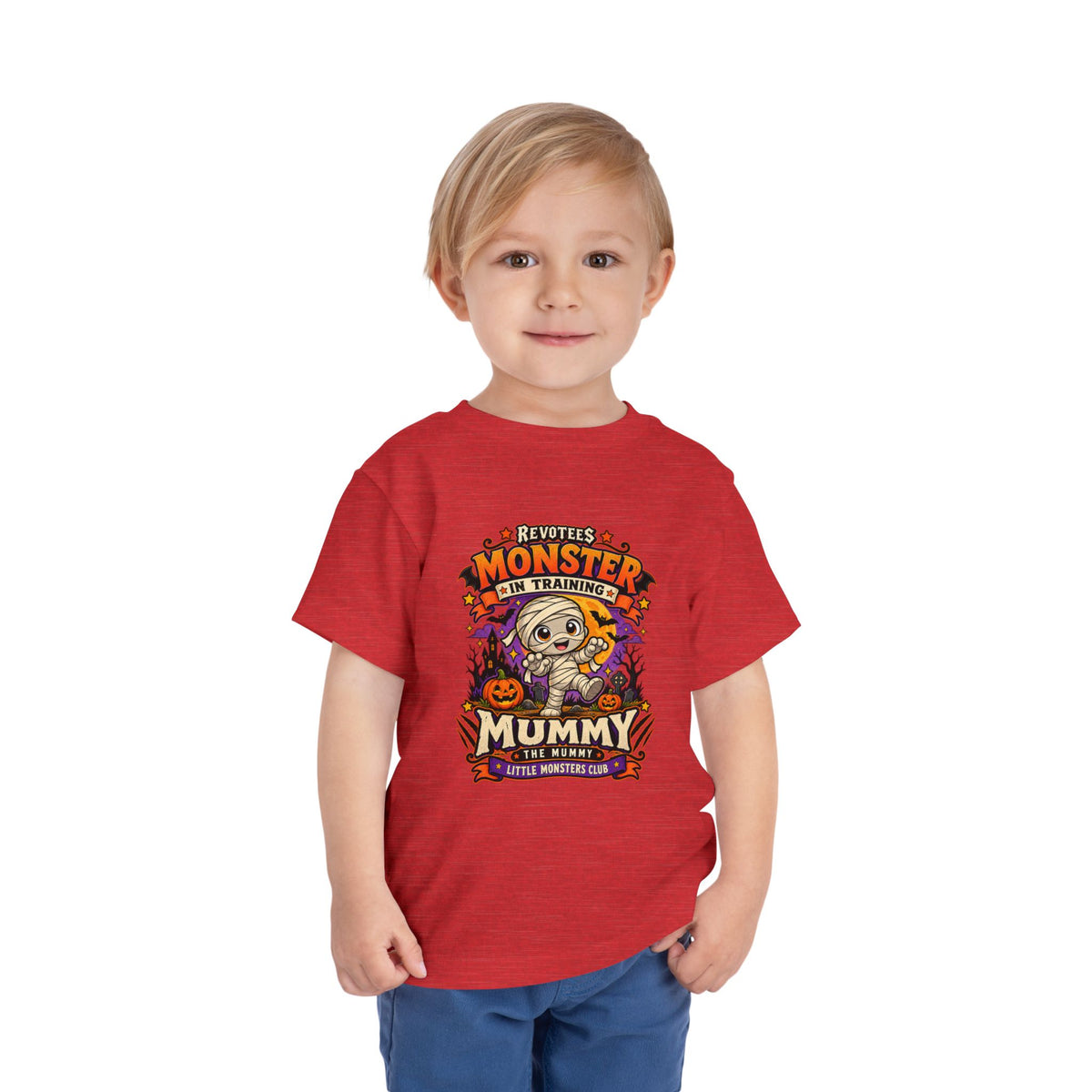 REVOTEES Toddler Monster In Training "Mummy" Halloween Tee