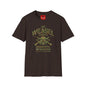 Weasel Hammer Skull Camo T-Shirt — Jack Weasel Armaments & Information Graphic Tee