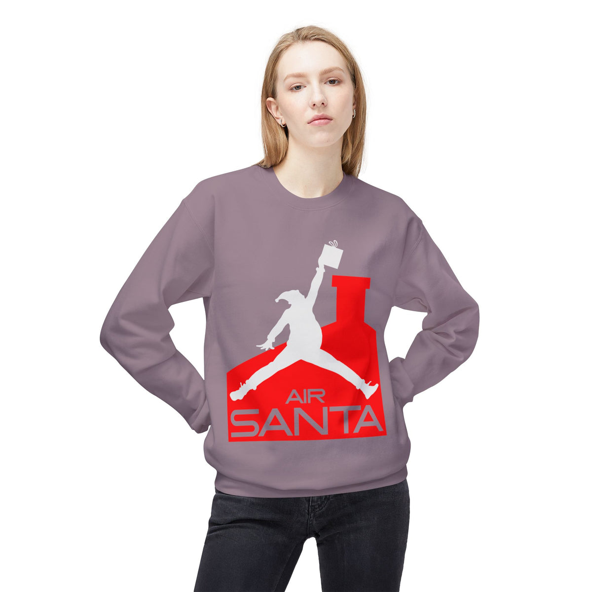 'Air Santa' Holiday Jump Logo Christmas Sweater
