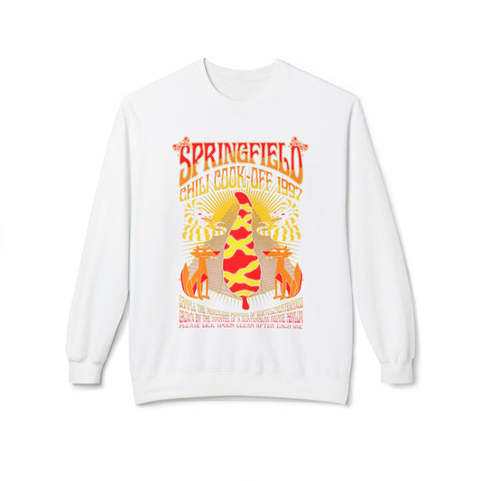 Chili Cook-Off Crewneck Sweatshirt — Springfield Chili Festival Graphic