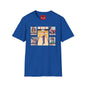 The Big Lebowski Bowling Grid T-Shirt – "Over the Line" Retro Gamer Design