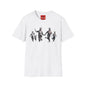 Banksy T-Shirt — Vintage Running Figures Graphic Tee