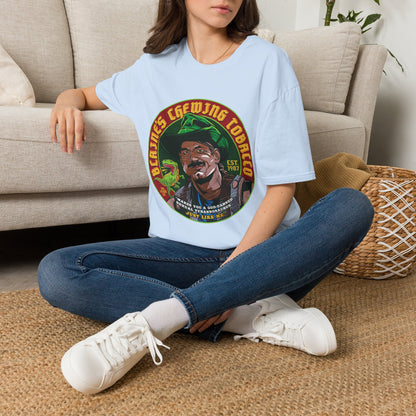 Vintage Cigarette Tobacco Graphic T-Shirt — Retro Smoker Logo Tee