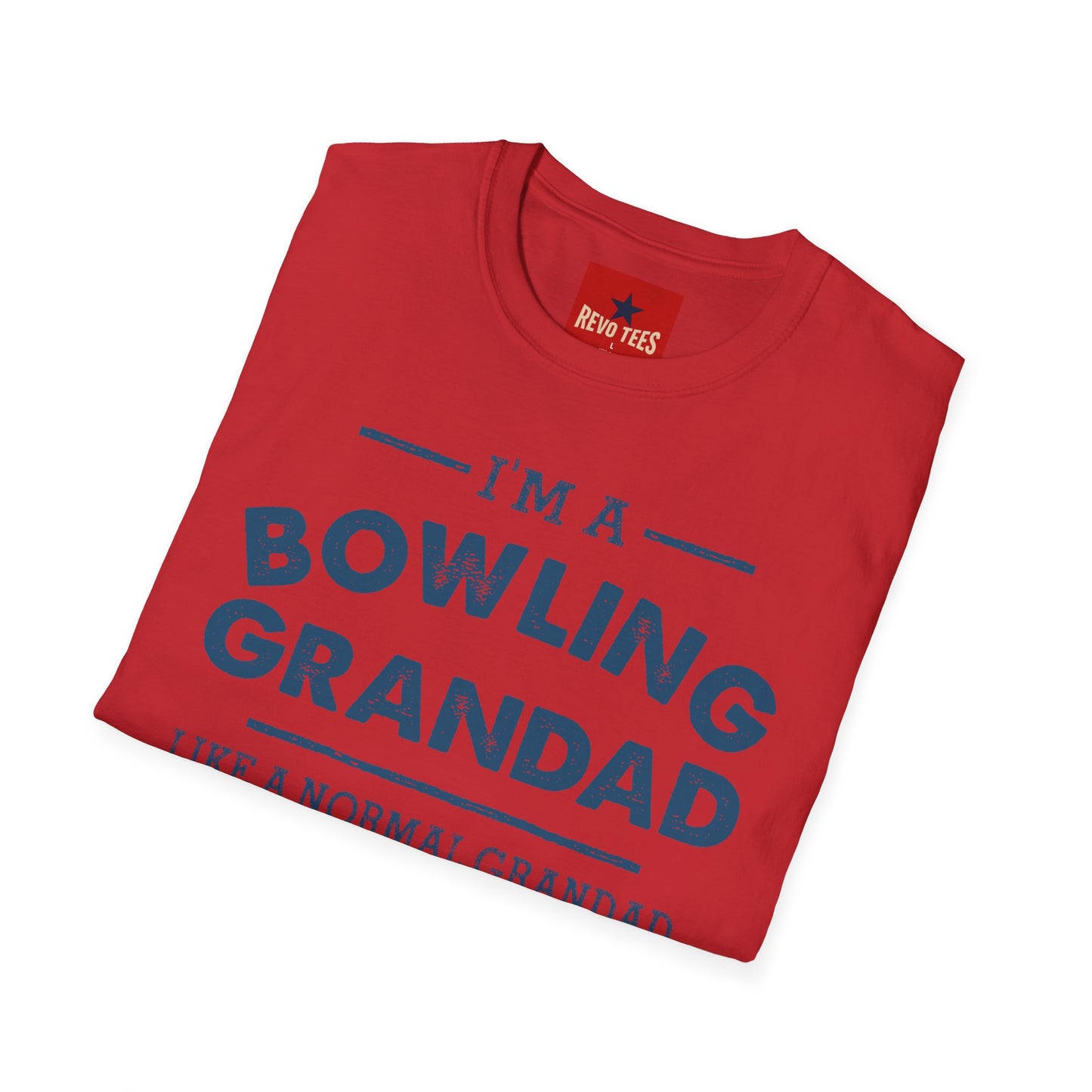 Bowling Grandad T-Shirt — "I'm a Bowling Grandad" Retro Dad Gift