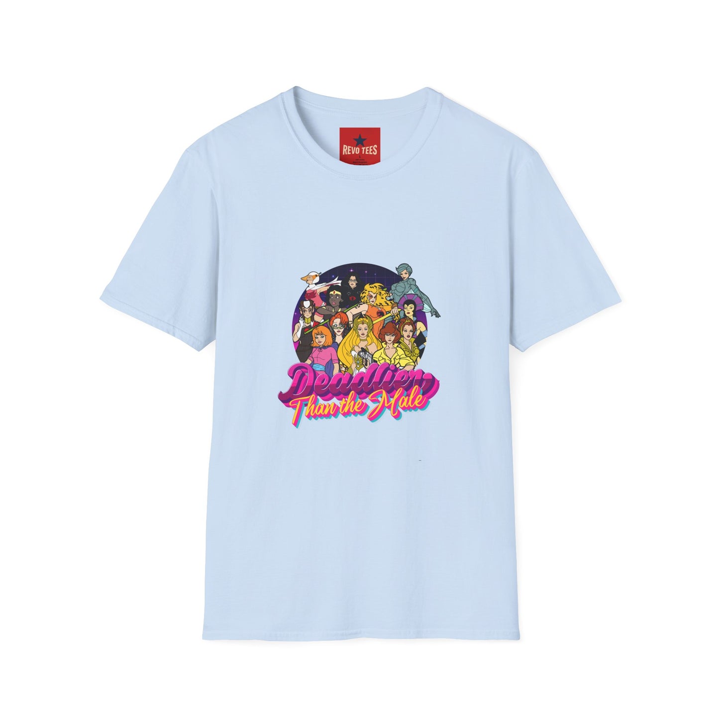 Retro Cartoon Character Group T-Shirt — 'Together We Rule' Vintage Crew Tee