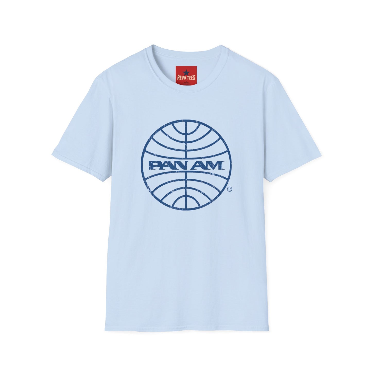 Pan Am Retro Logo T-Shirt — Vintage Airline Travel Tee