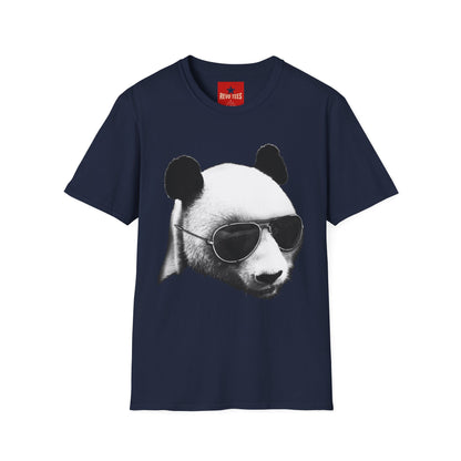 Panda Sunglasses T-Shirt — Cool Panda Graphic Tee