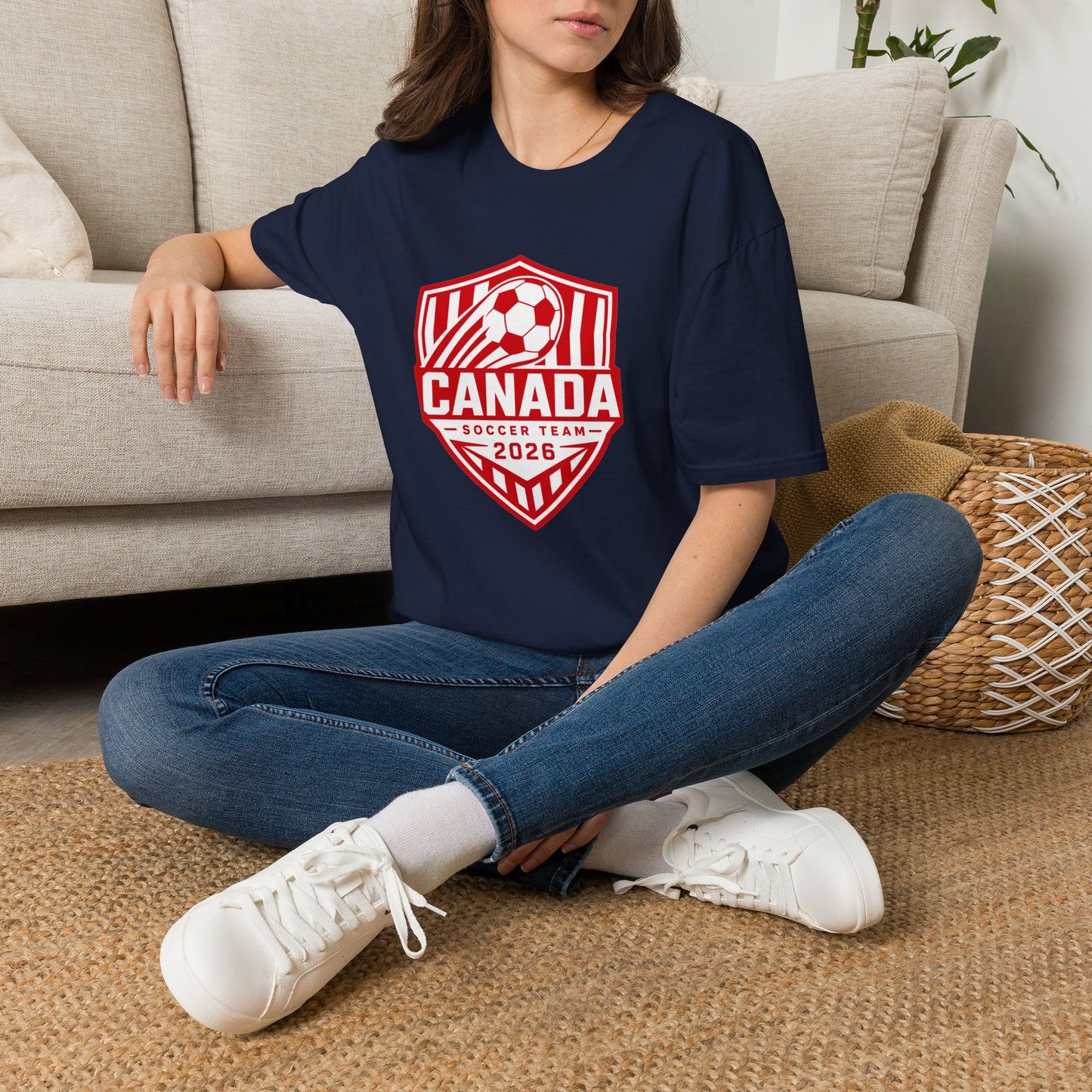 World Cup 2026 - Canada Soccer Team T‑Shirt — 2026 Crest Tee