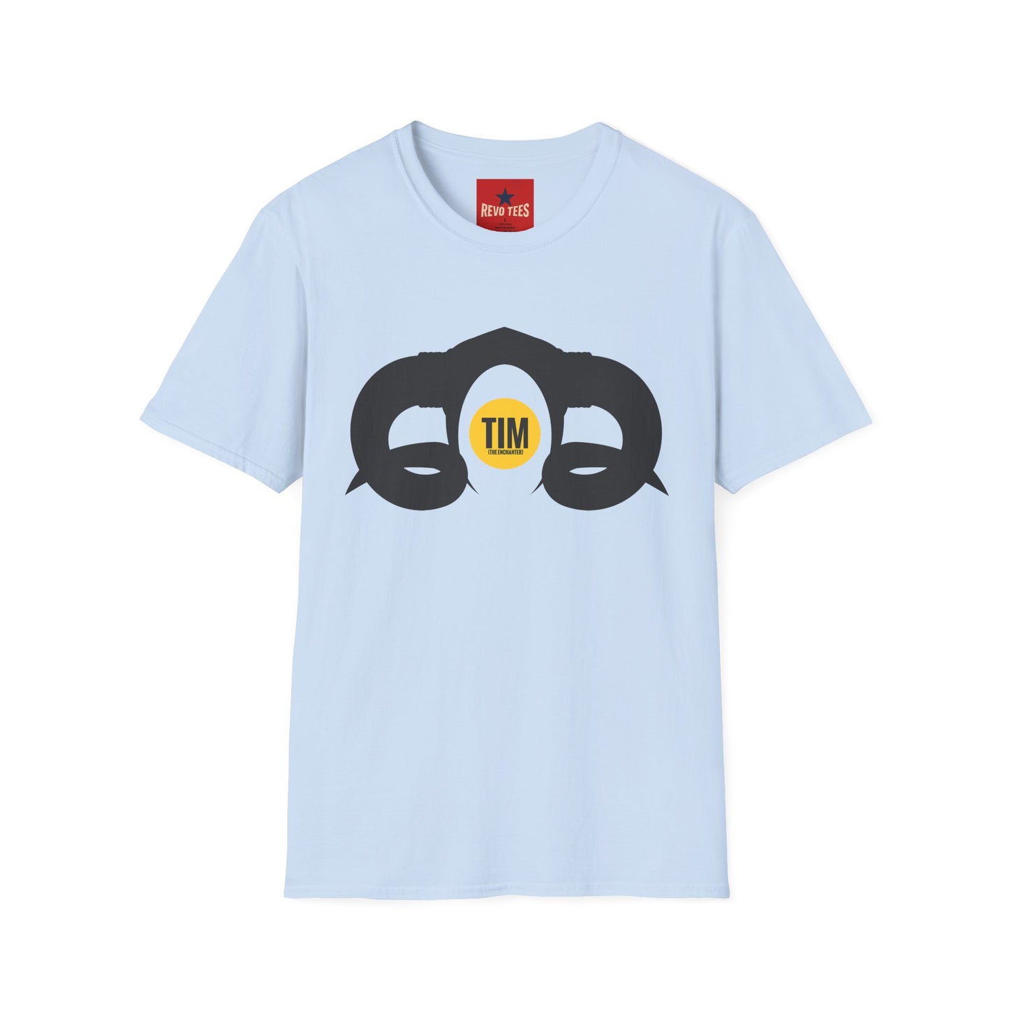 Tim Logo T‑Shirt — Retro Minimalist Graphic Tee