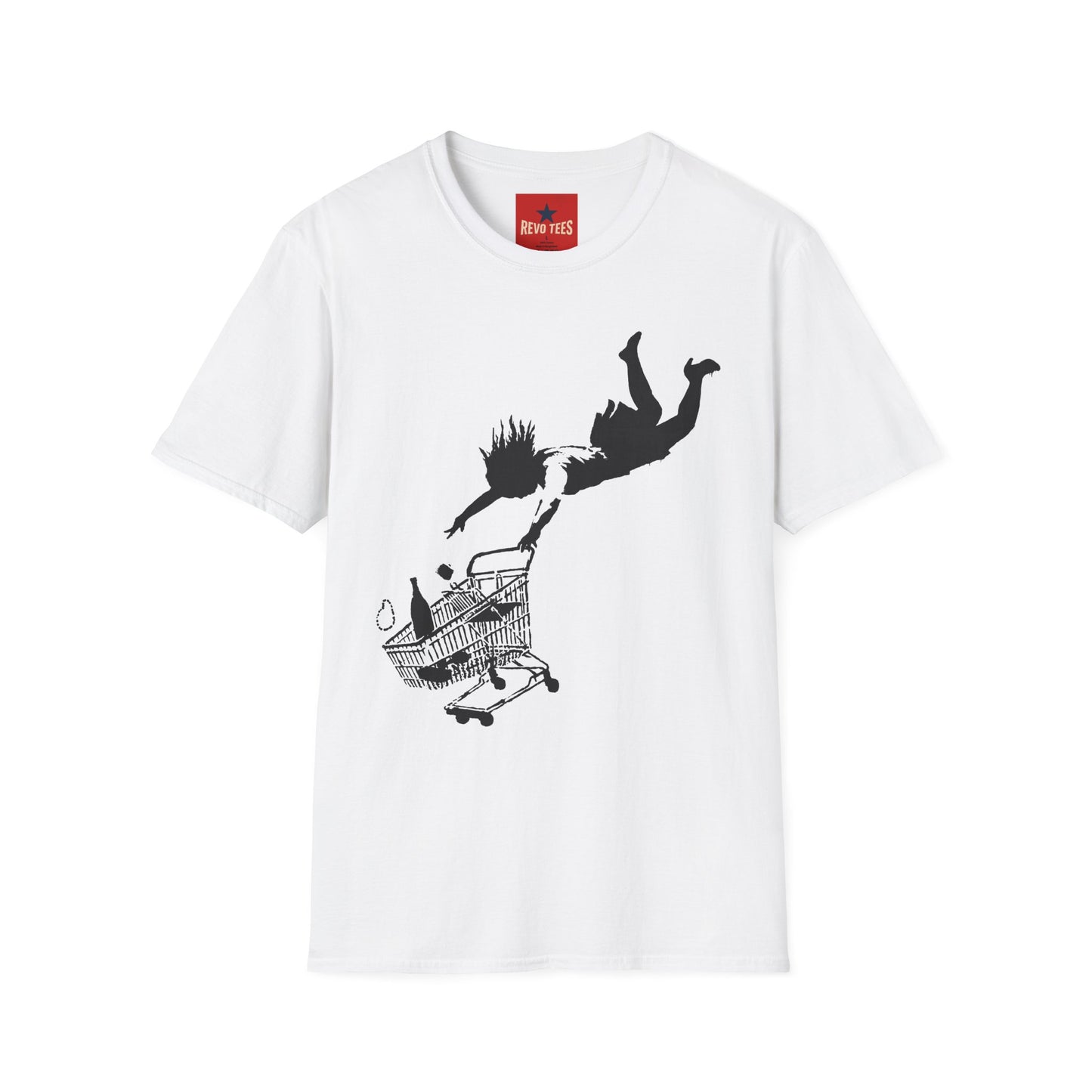 Banksy T-Shirt — Shop Til You Drop Silhouette Tee