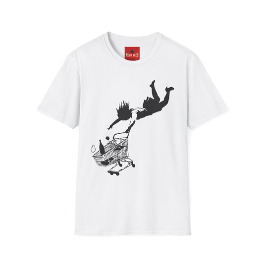 Banksy T-Shirt — Shop Til You Drop Silhouette Tee
