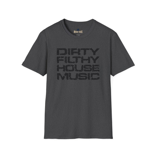 Revotees House Music Dirty Filthy House Music Graphic for Djs Edm Fans T-Shirt - alternate view 2
