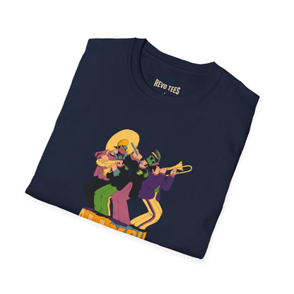 Revotees Retro Jazz Band All You Need Is Love Graphic T-Shirt - alternate view 21