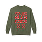 "You Go Glen Coco" Candy Cane Holiday Graphic Crewneck Sweatshirt