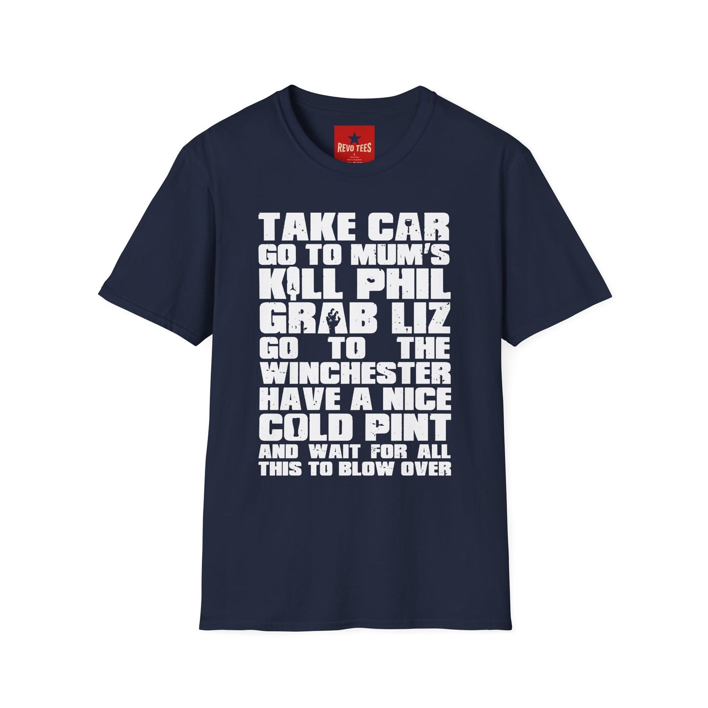 Shaun of the Dead Supernatural Quote T-Shirt