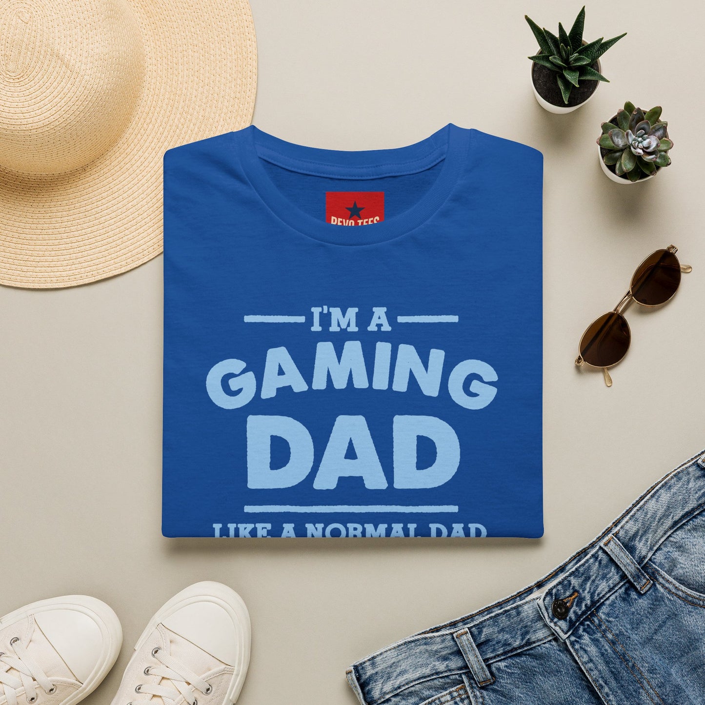 Gaming Dad T-Shirt — “I’m a Gaming Dad” Funny Father’s Day Tee