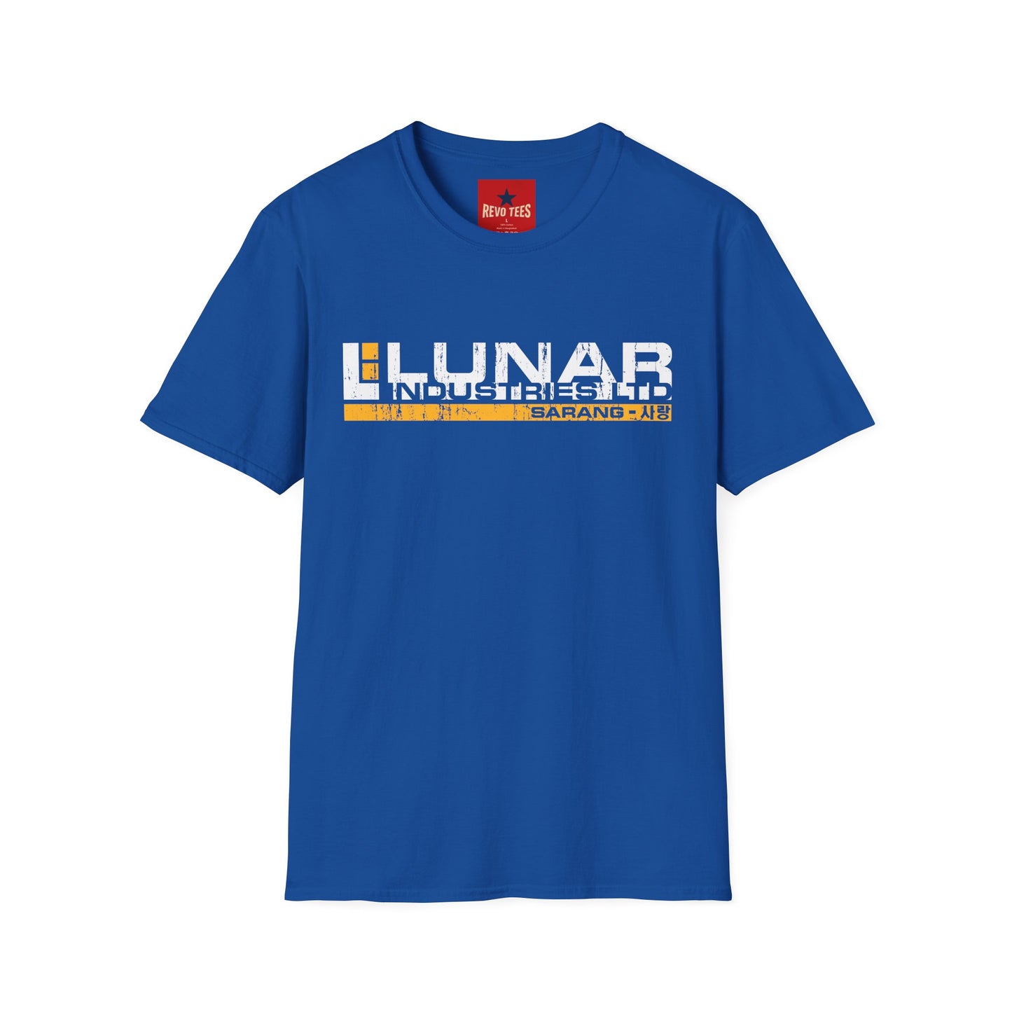 Lunar Industries Logo T-Shirt — Retro Sci‑Fi Graphic Tee