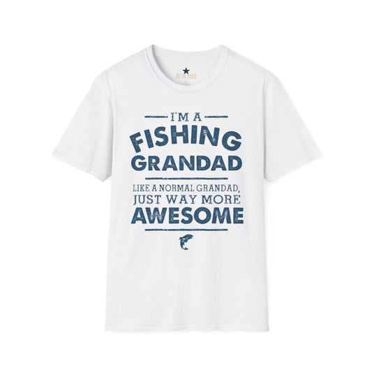 Revotees Fishing Grandad Im a Fishing Grandad Graphic for Proud Grandpa Father S Day Gift T-Shirt - alternate view 2