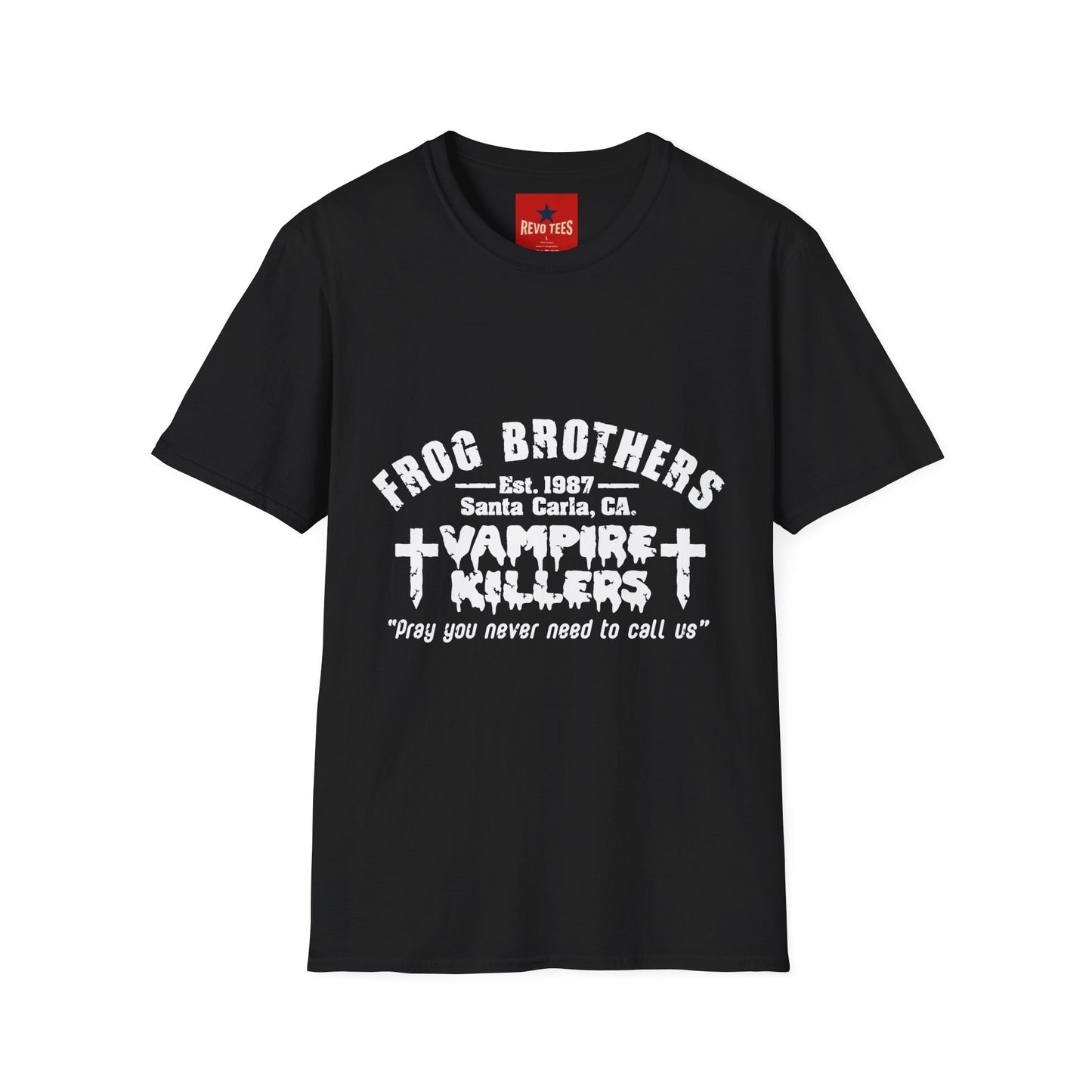 Lost Boys Frog Brothers T-Shirt — 'Vampire Killers' Vintage Horror Tee