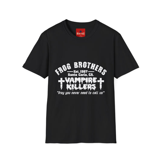 Lost Boys Frog Brothers T-Shirt — 'Vampire Killers' Vintage Horror Tee