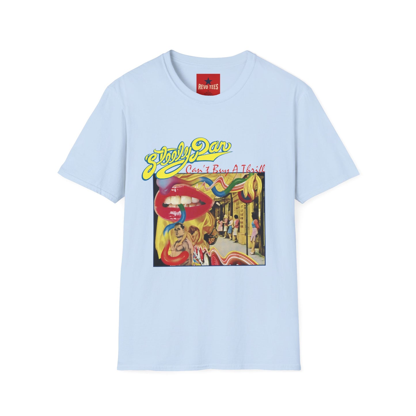 Steely Dan "Can't Buy a Thrill" Retro Album Art T-Shirt