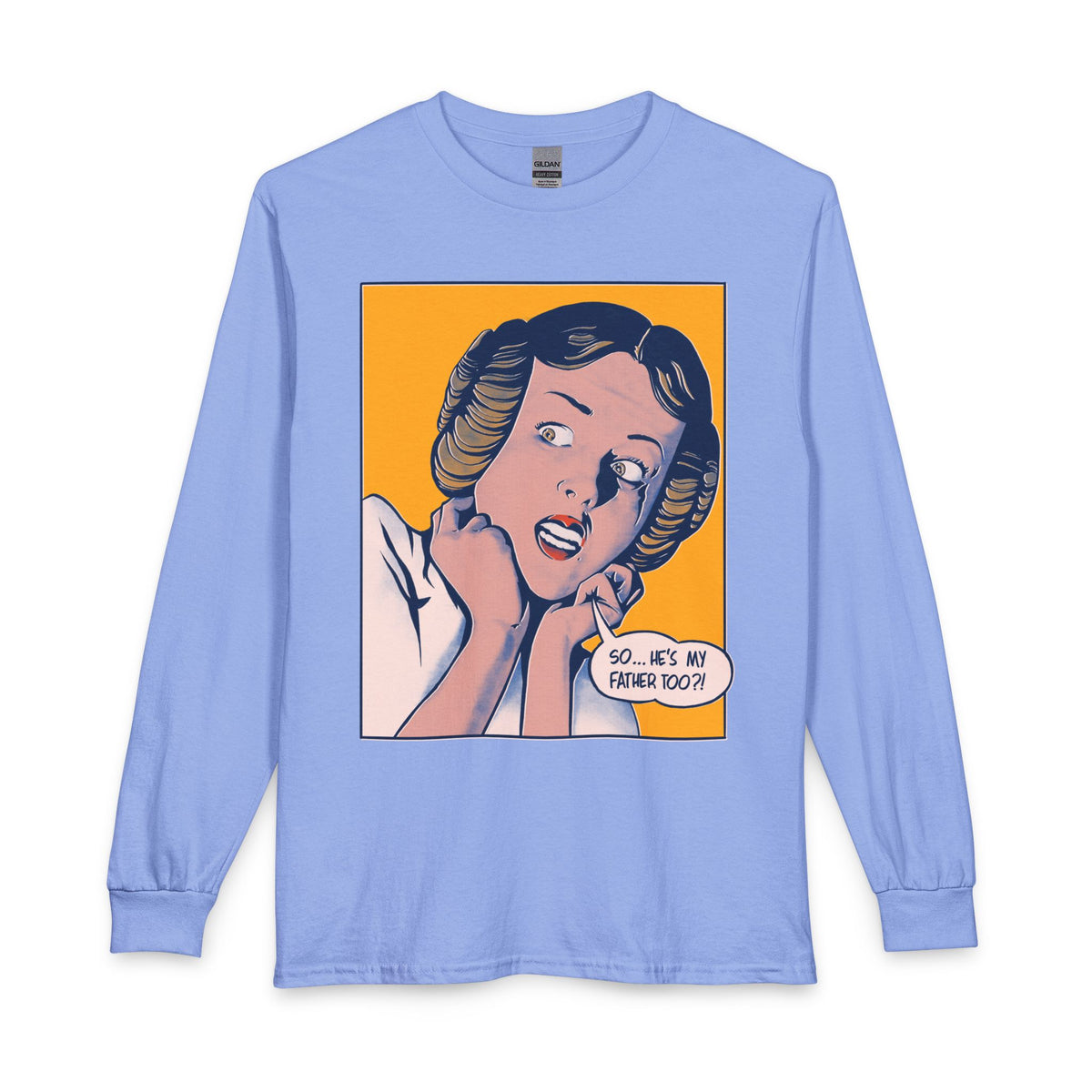 Revotees Princess Leah Long-Sleeve So Hes My Father Too Graphic T-Shirt - alternate view 7