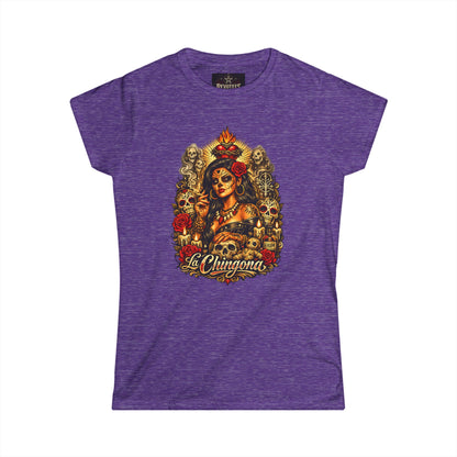 Revotees La Chingona Day of the Dead Sugar Skull T-Shirt - alternate view 13