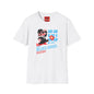 Retro Pixel Blues Bros. T-Shirt — 8‑Bit Gamer Graphic Tee