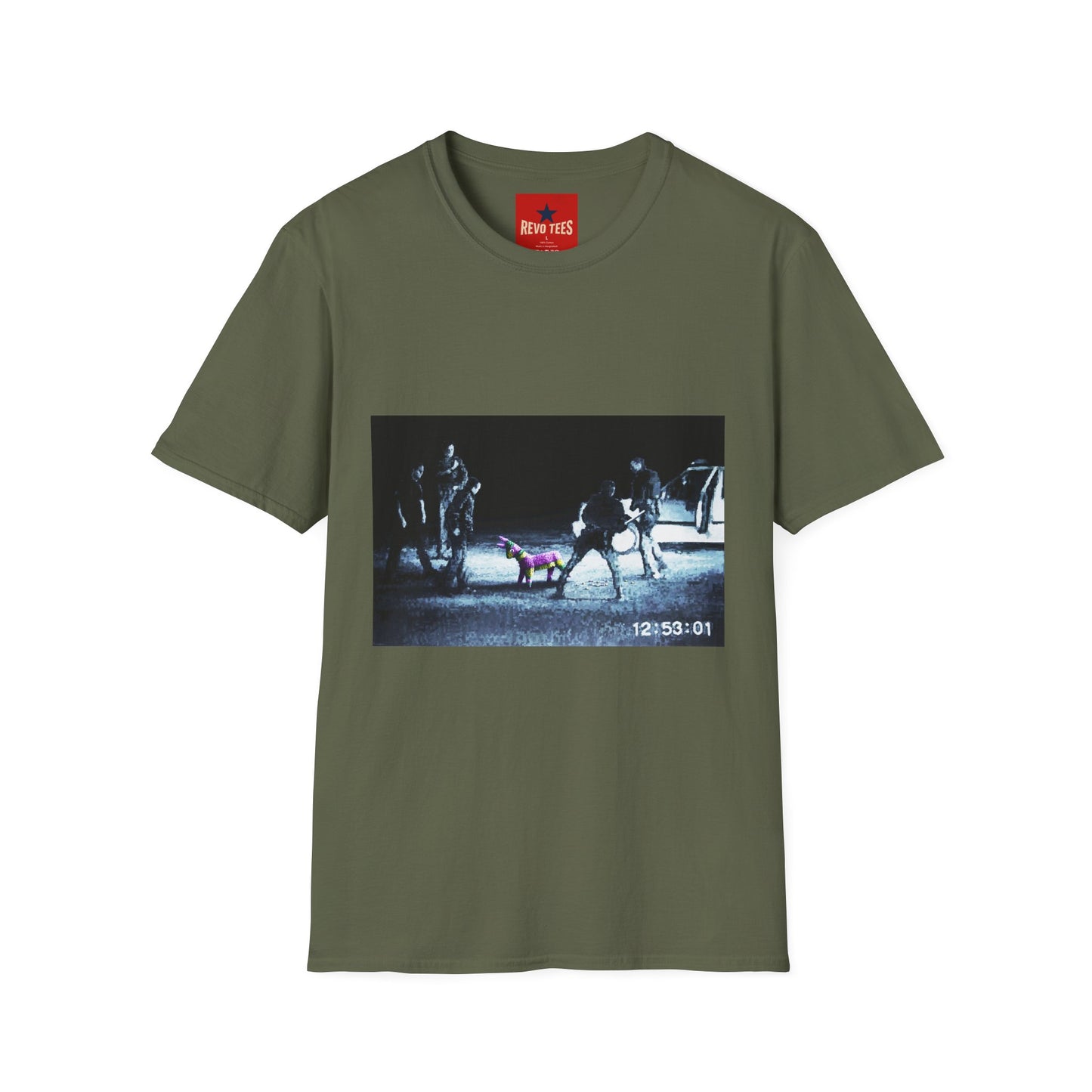 Banksy T-Shirt — Moody Night Street Scene Graphic Tee (12/05/01)