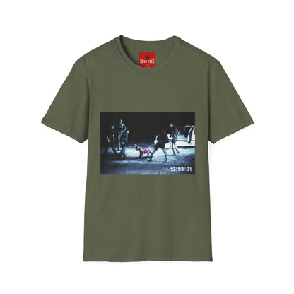 Banksy T-Shirt — Moody Night Street Scene Graphic Tee (12/05/01)