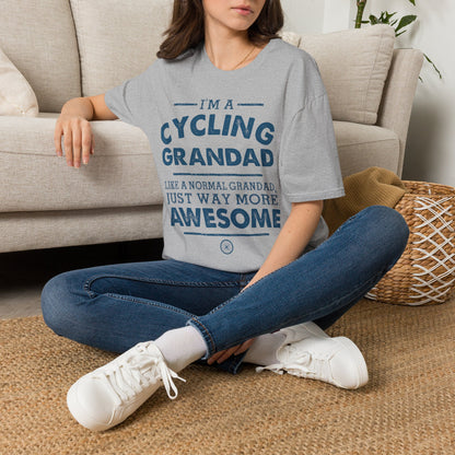 Cycling Grandad T‑Shirt — "I'm a Cycling Grandad" Funny Gift for Grandpa