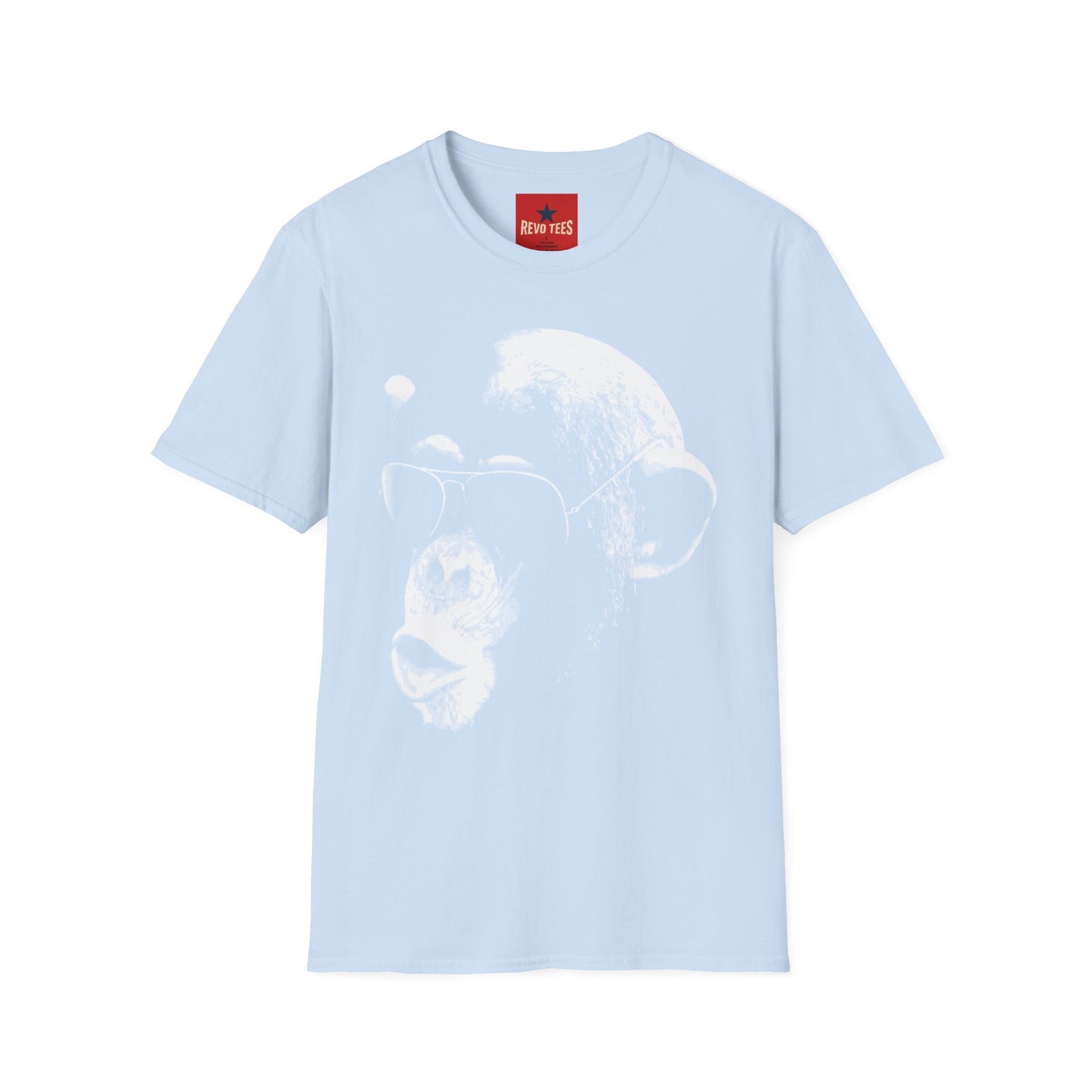 Chimpanzee Sunglasses T-Shirt — Retro Monkey Graphic Tee