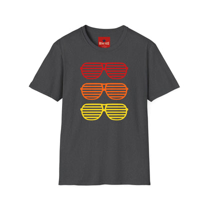 T-Shirt — Retro Shutter Shades Gradient Graphic