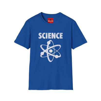 Science Atom Graphic T-Shirt — Retro STEM Tee for Scientists & Students