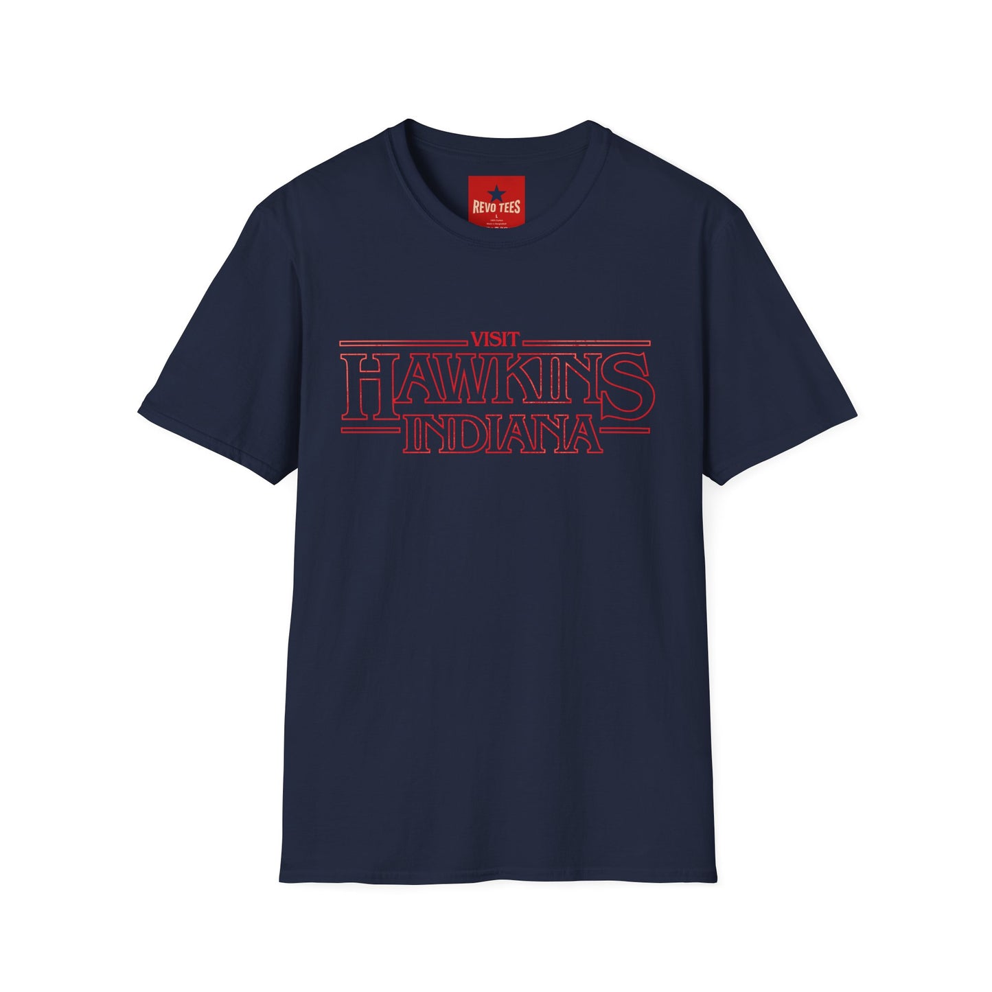 Visit Hawkins Indiana T-Shirt – Retro Stranger Things Inspired Tee