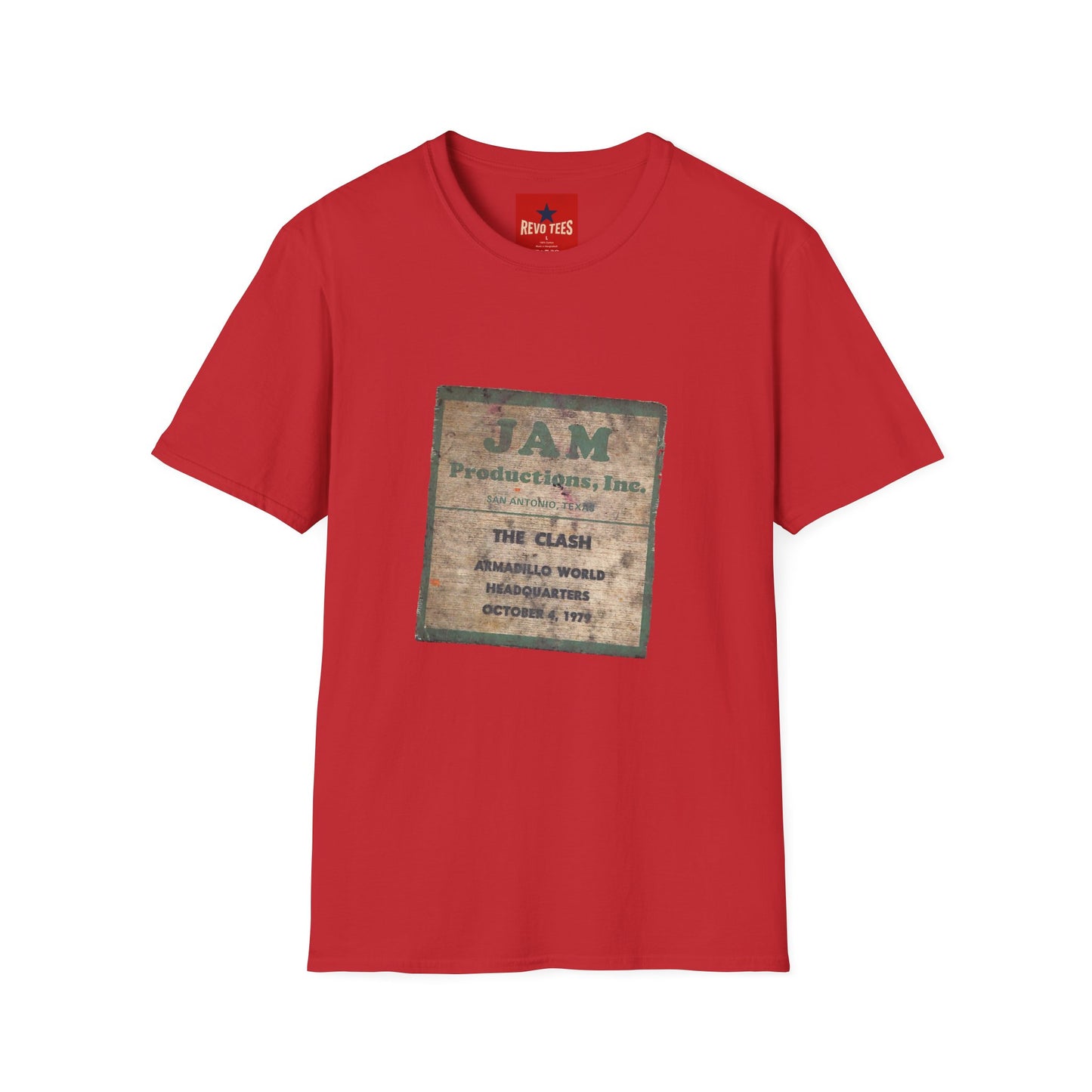 The Clash - San Antonio Fifth Tour - Unisex Softstyle T-Shirt