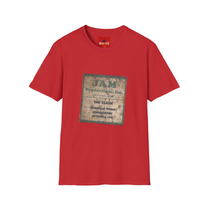 The Clash - San Antonio Fifth Tour - Unisex Softstyle T-Shirt