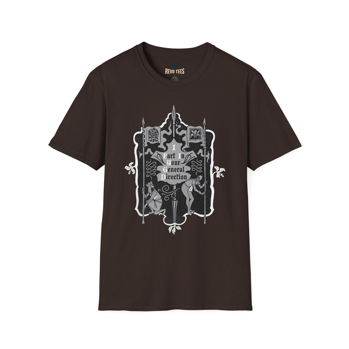 Revotees Fart in Your General Vintage Gothic Graphic T-Shirt - alternate view 4