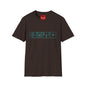 Minimal Celestial Icons T-Shirt — Light Blue Astrological Symbols