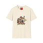 Cartoon Crew T-Shirt — Funny Retro Animal Squad Graphic Tee