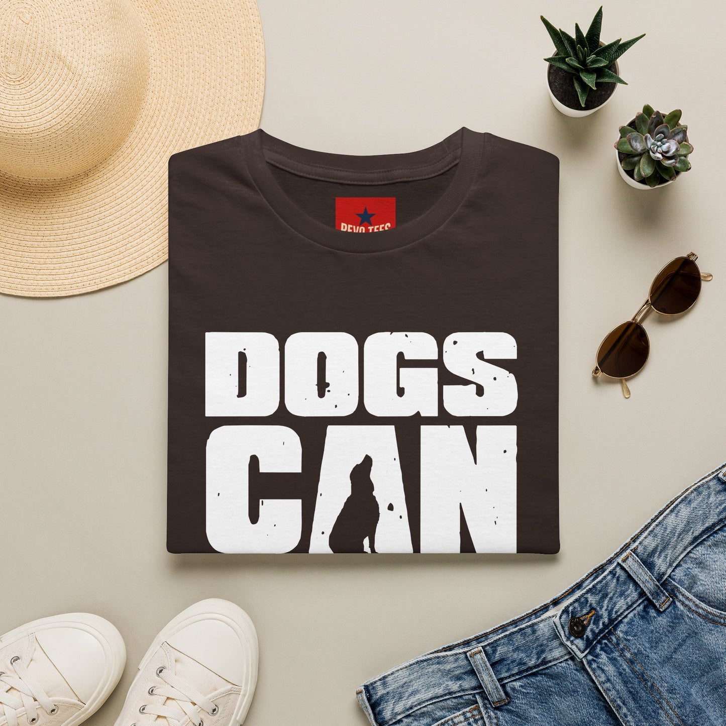 Dogs Can Look Up T-Shirt — Funny Dog Lover Tee