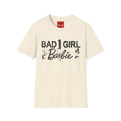 Bad Girl Barbie T-Shirt — Edgy Goth Barbie Graphic Tee